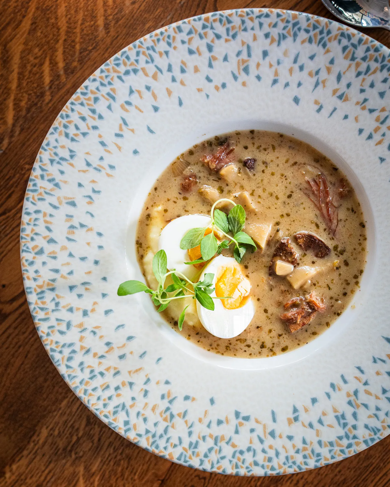 Zupa podana w Restauracji MAX